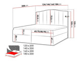 Continental bed 375615