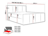 Continental bed 375953