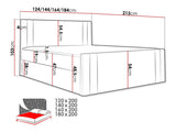 Continental bed 405023