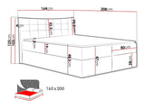 Continental bed 405659