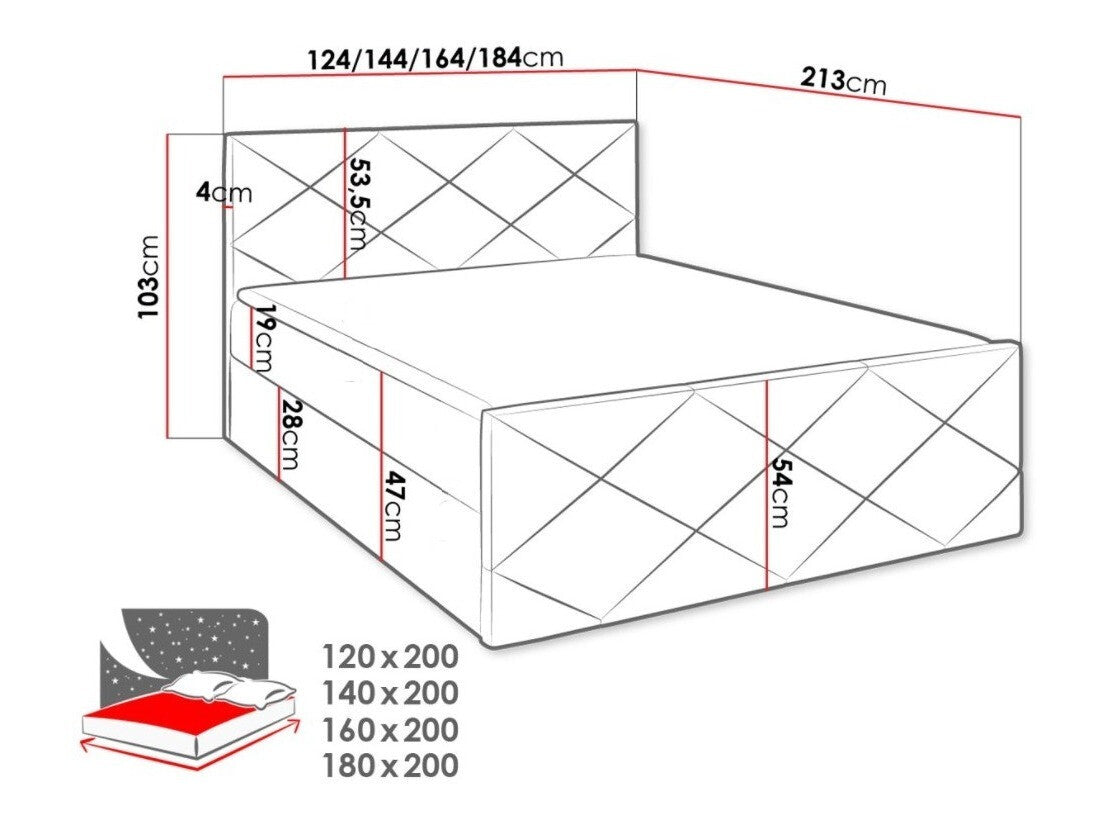 Continental bed 376371