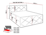 Continental bed 376371