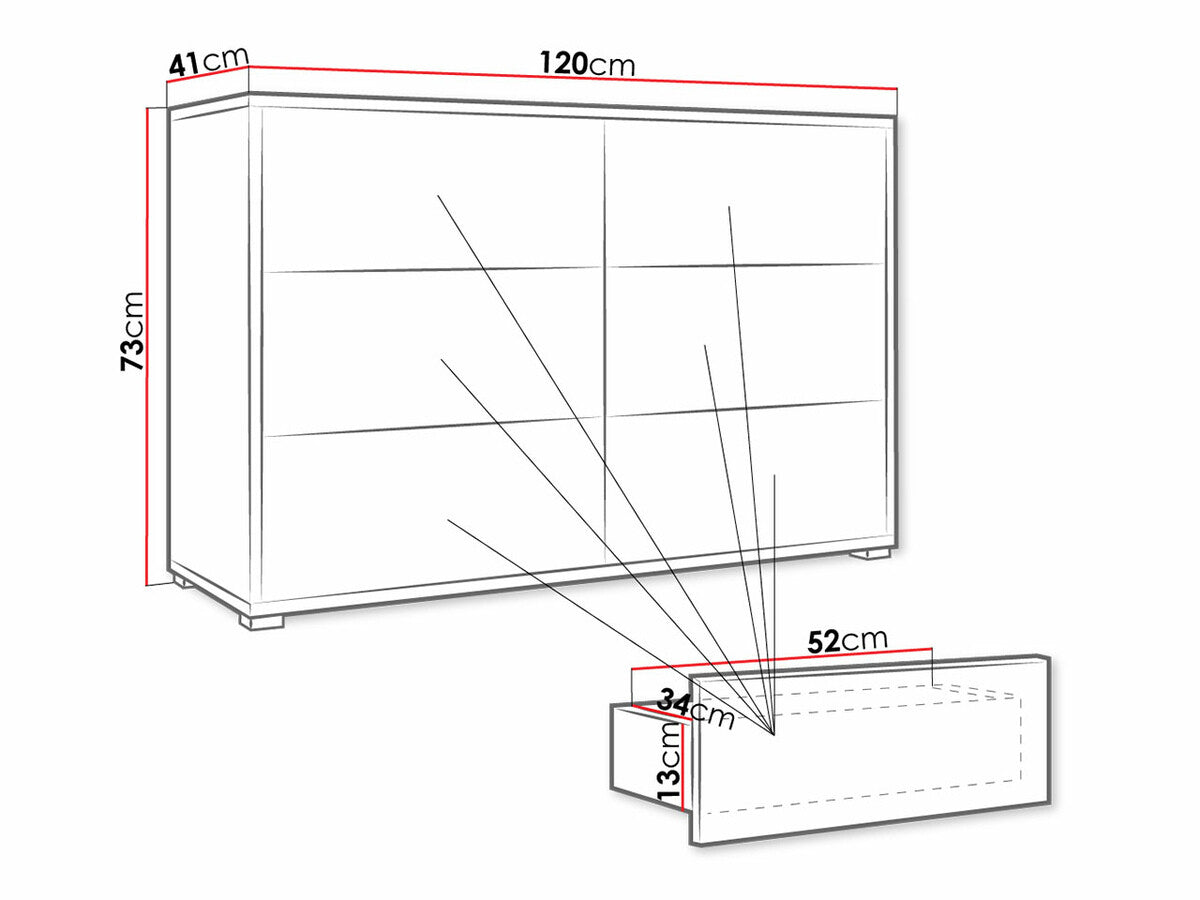Chest of drawers 563655