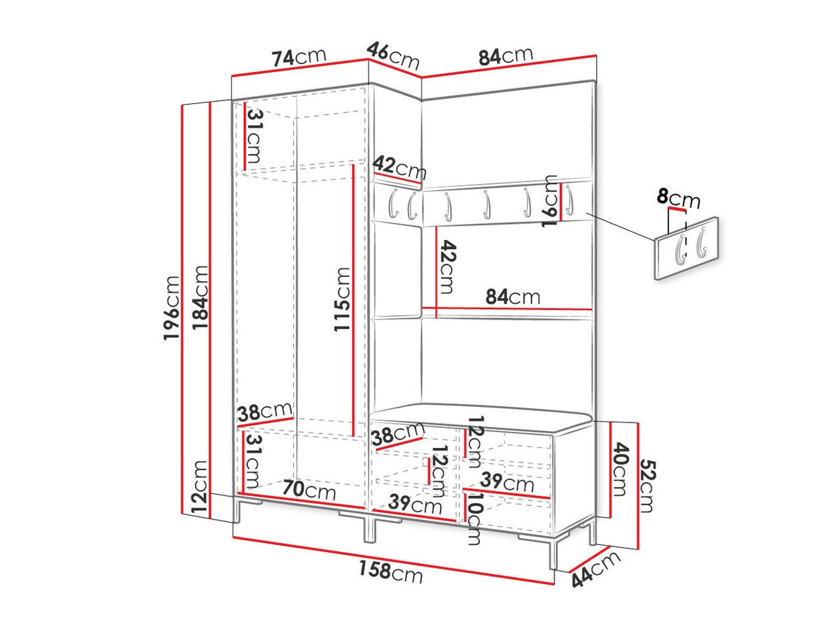 Hallway set 451152