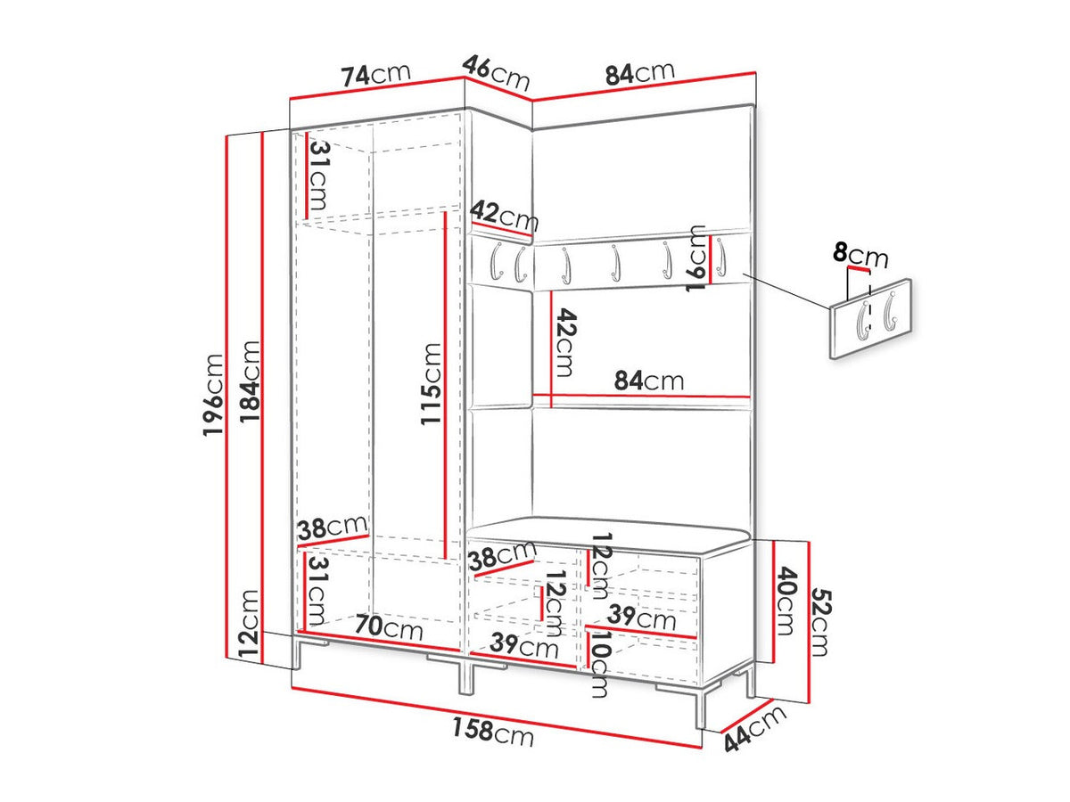 Hallway set 451152