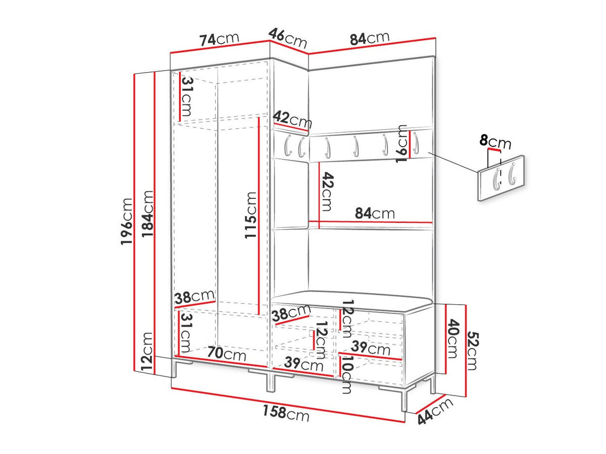 Hallway set 451152
