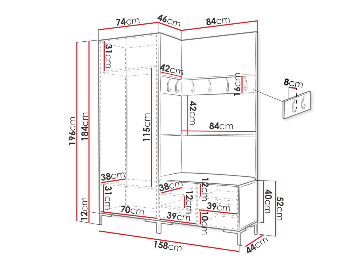 Hallway set 451152