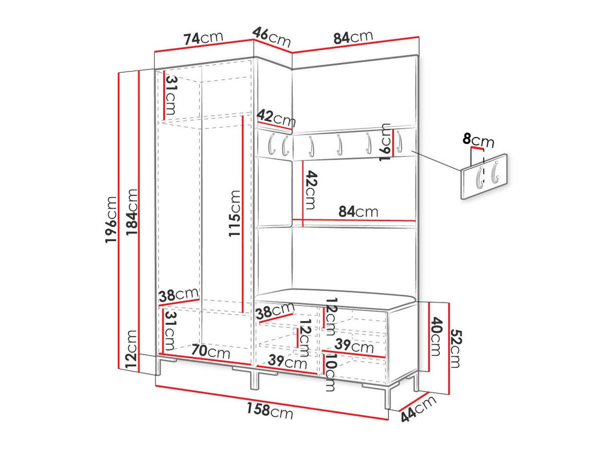 Hallway set 451825