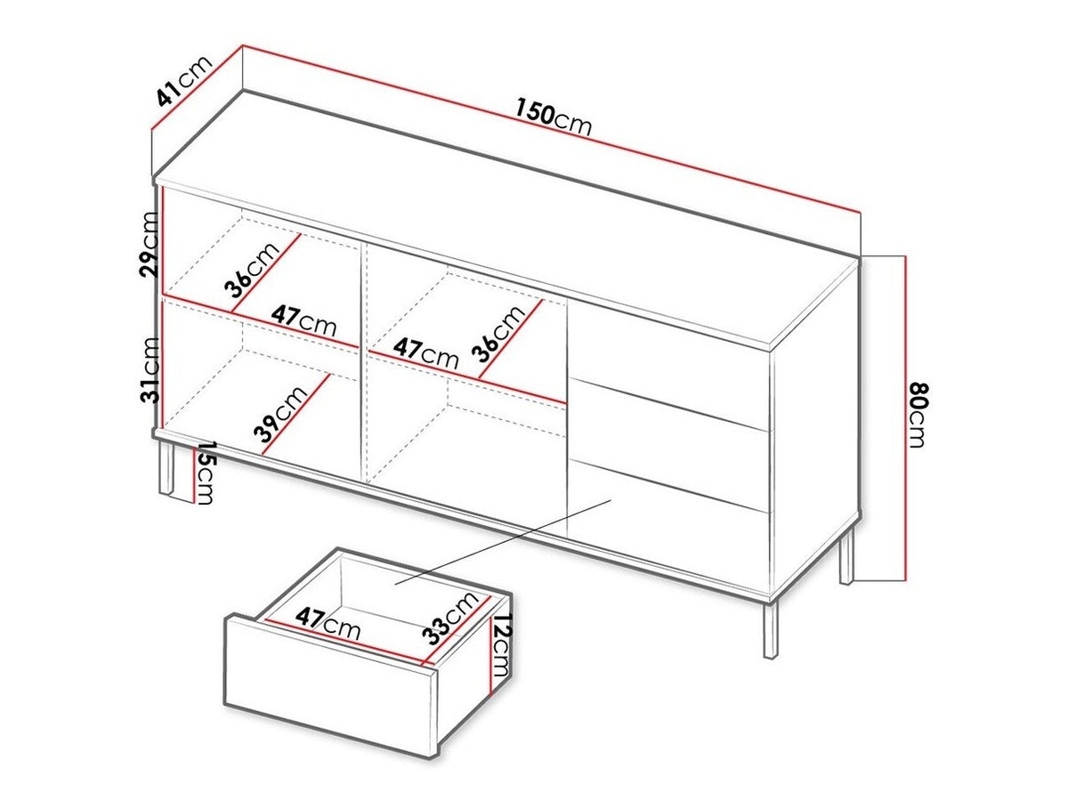 Chest of drawers 390460