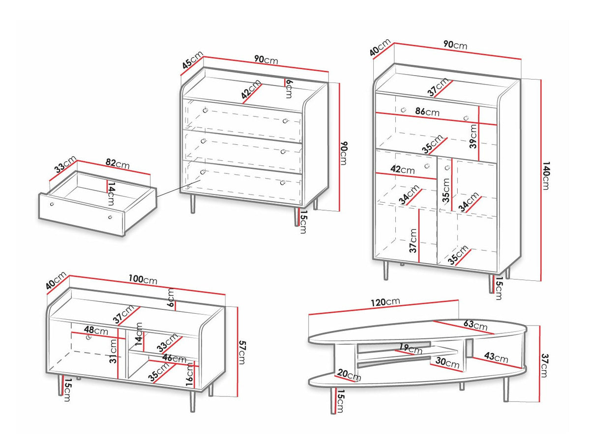 Living room set 454009