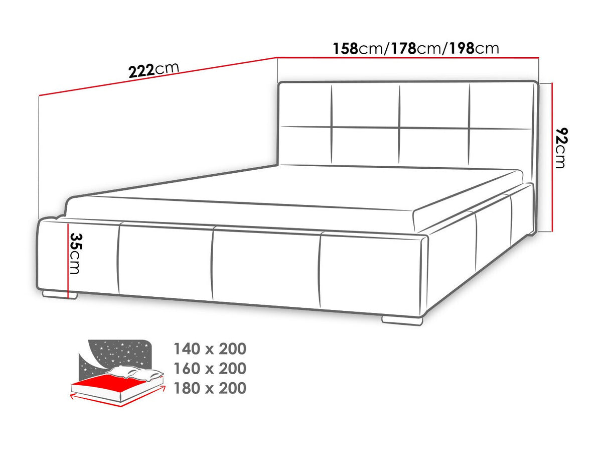 Bed 109755