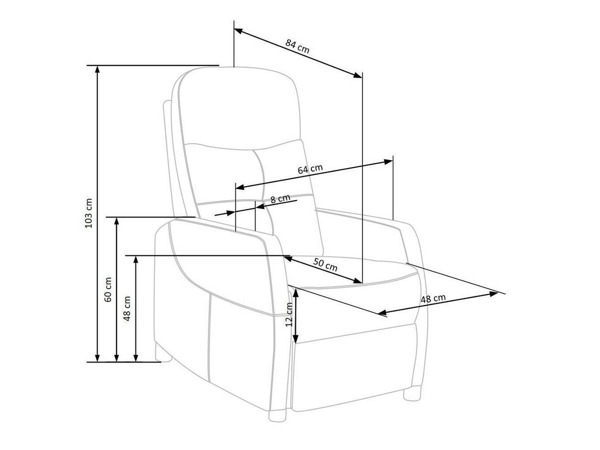 Armchair recliner 309089