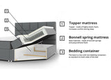 Continental bed 436149