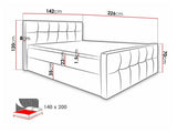 Continental bed 211144