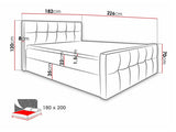 Continental bed 211144