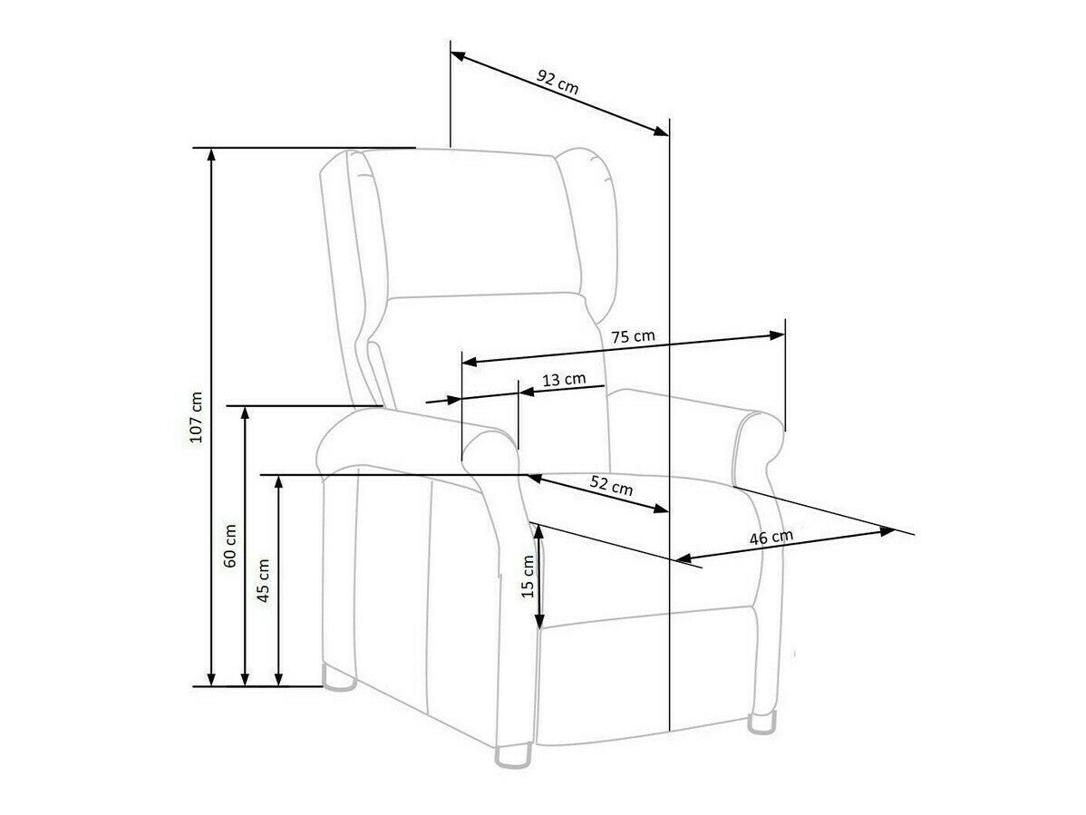 Armchair recliner 240210