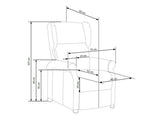 Armchair recliner 240210