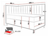 Continental bed 469516