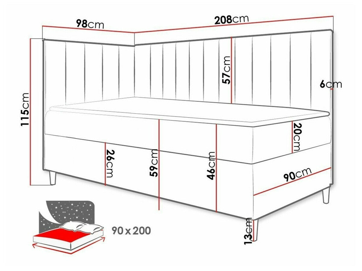 Continental bed 469516