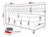 Continental bed 469942