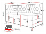 Continental bed 469942