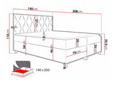 Continental bed 471325
