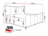 Continental bed 471355