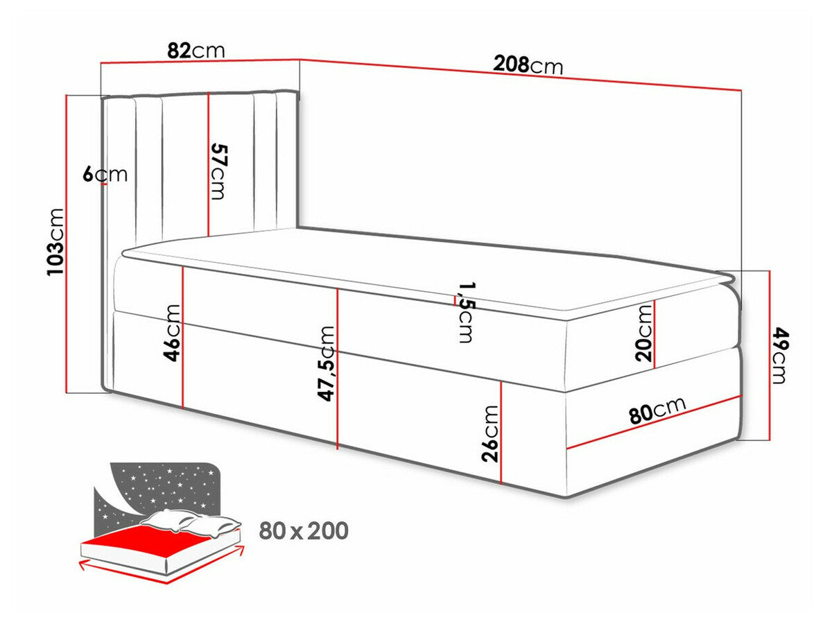 Continental bed 471942