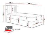 Continental bed 471942