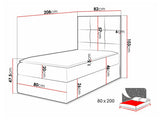 Continental bed 472123