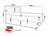 Continental bed 472177