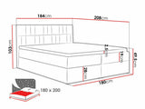 Continental bed 262823