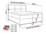 Continental bed 210704