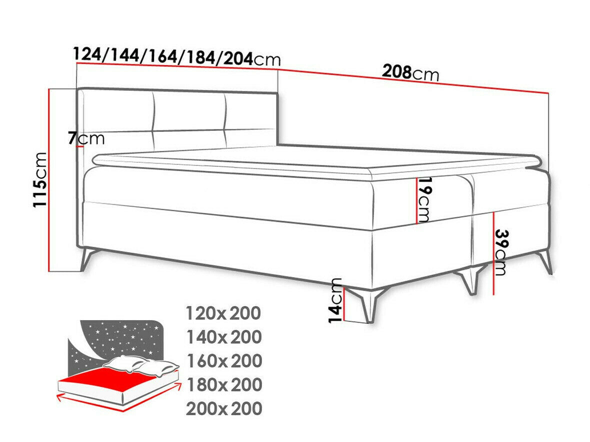 Continental bed 210906