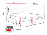 Continental bed 481123