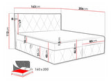 Continental bed 481123
