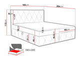 Continental bed 481123