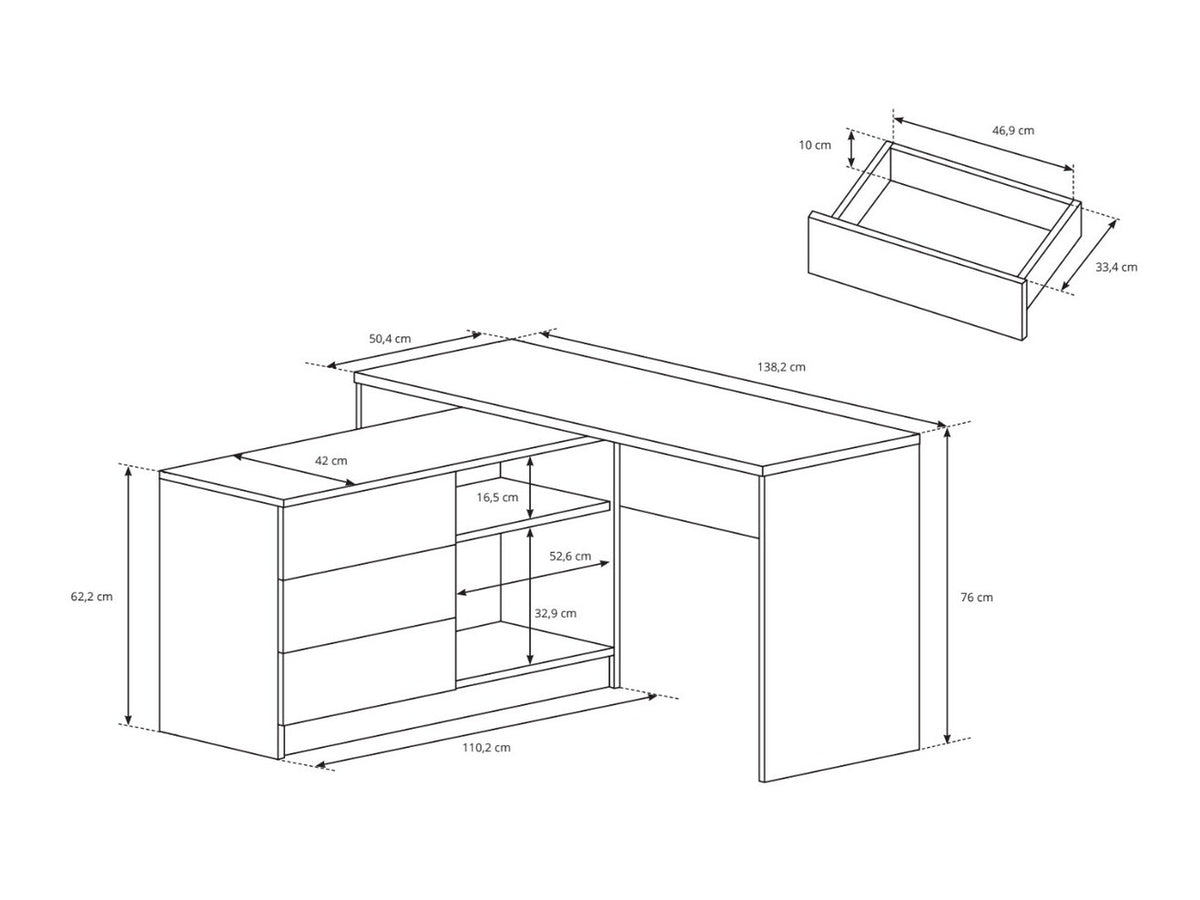 Corner desk 486300