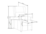 Armchair recliner 240210