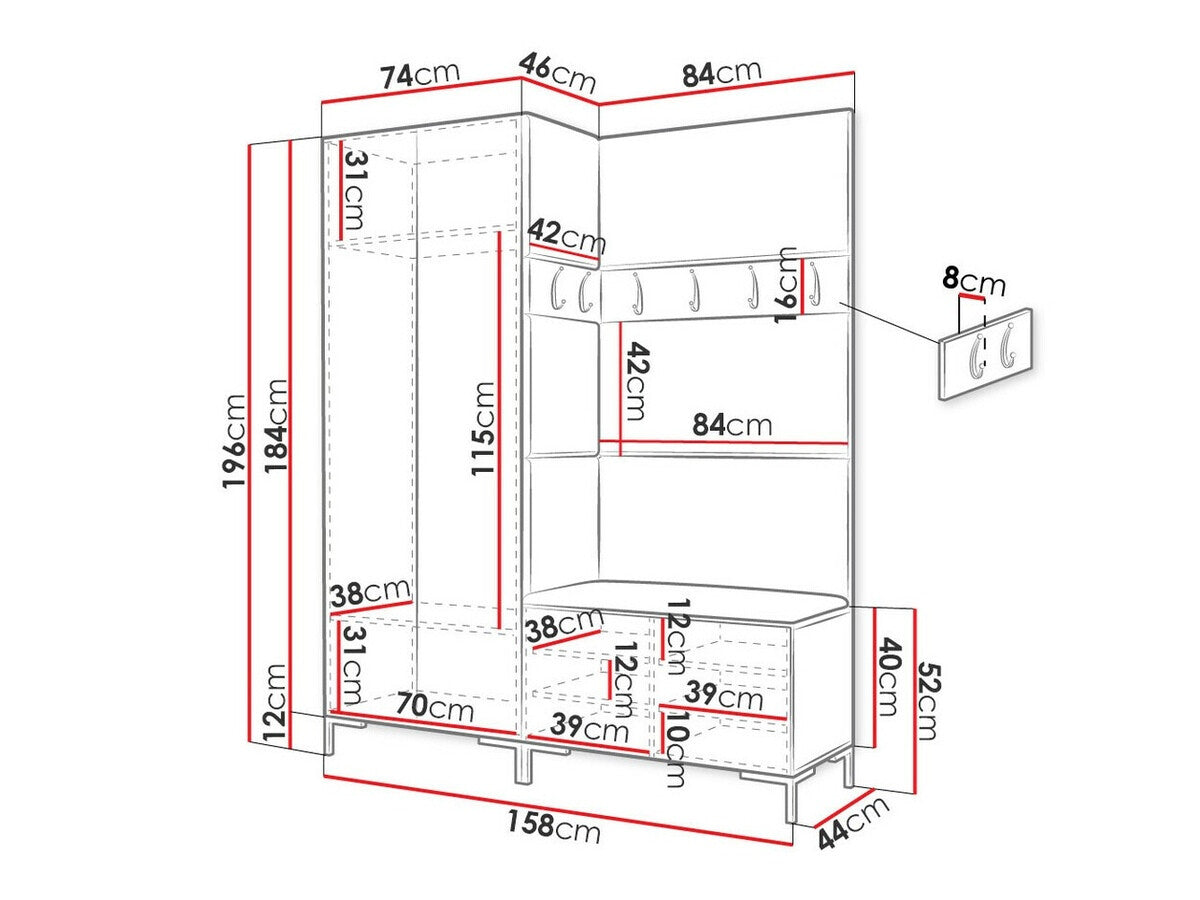 Hallway set 451152