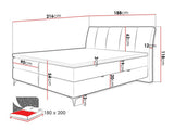 Continental bed 436149