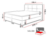 Continental bed 206691