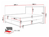 Continental bed 493984