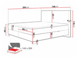 Continental bed 493984