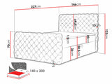 Continental bed 494302