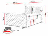 Continental bed 494302