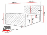 Continental bed 494302