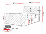 Continental bed 494302