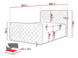 Continental bed 494302