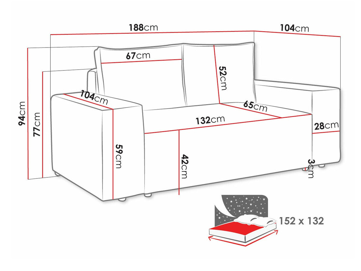 Sofa bed 495170